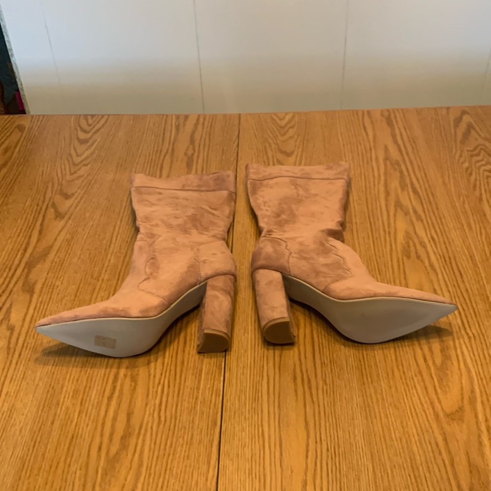 SHEIN boots.   TAN.  Size 42.   NEW!